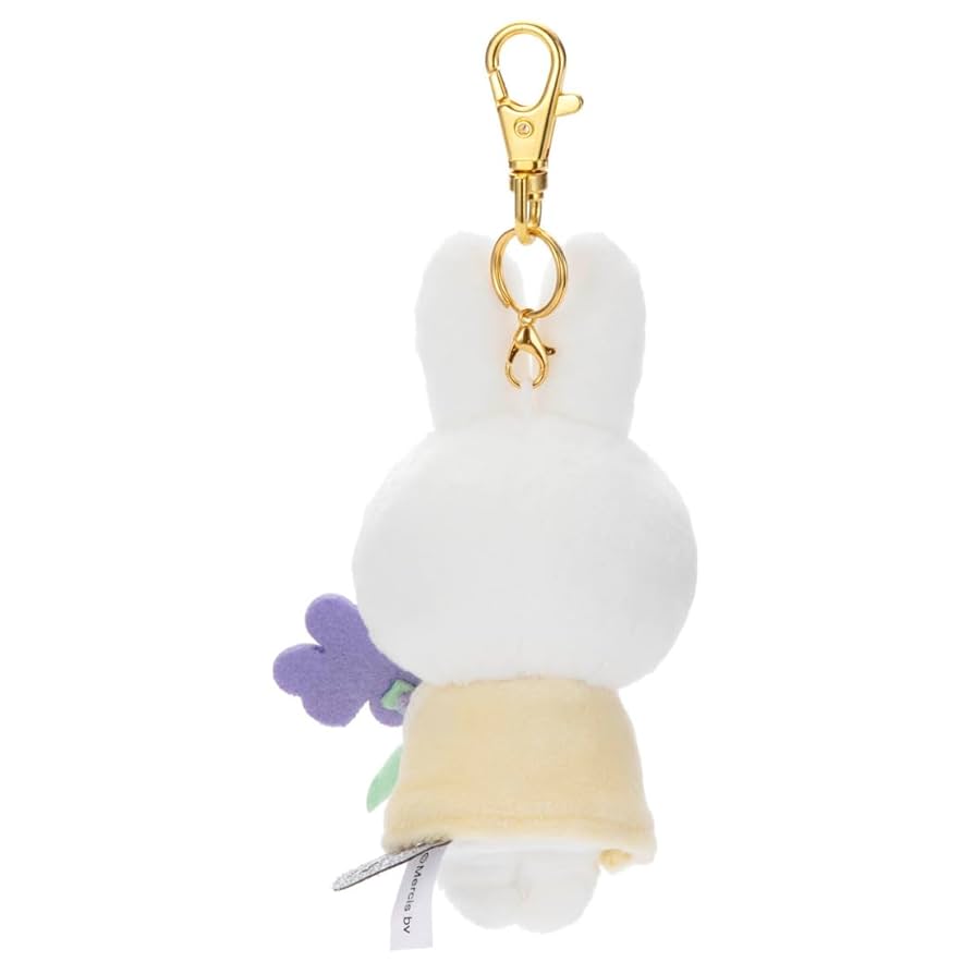 全4種★ブルーナ　ちょっこりサンキューマスコット ミッフィー　チューリップスミレ ブルーナ ちょっこりサンキューマスコット /ミッフィー (黄色い